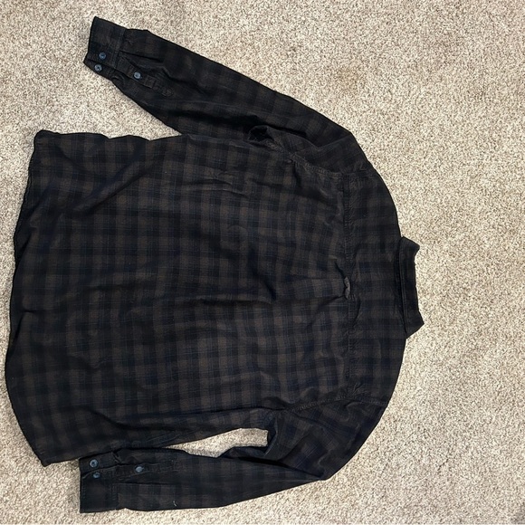 Carbon 2 Cobalt Corduroy Plaid Long Sleeve Button Down. Cozy. Rugged. EUC. XL - Picture 5 of 12